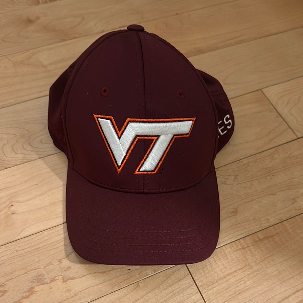Maroon VT Logo Cap